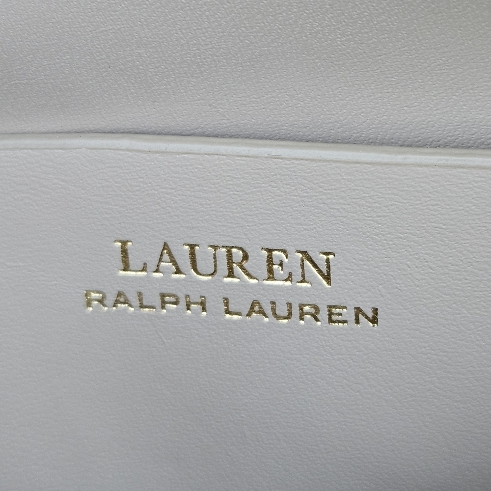 Ralph Lauren Andover Light Pink Crossbody Bag Small Mini Purse Long Strap - Picture 14 of 16